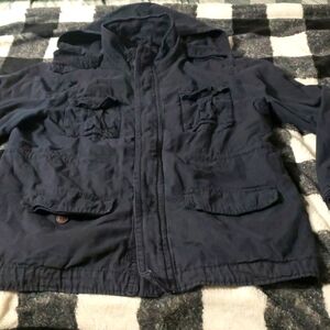 Navy Aeropostle coat. quality